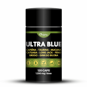 ULTRA BLUE – Estimulante Natural Masculino.Nosso “azulzinho natural” – 650 mg – 120 cápsulas